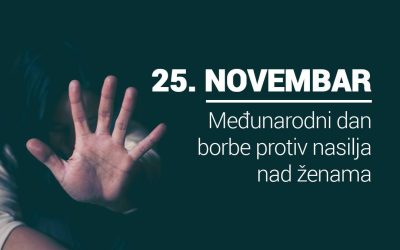 25. novembar – Međunarodni dan borbe protiv nasilja nad ženama