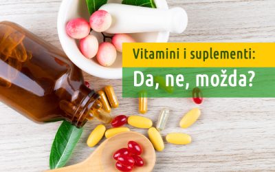 Da li su vam potrebni vitamini i suplementi?